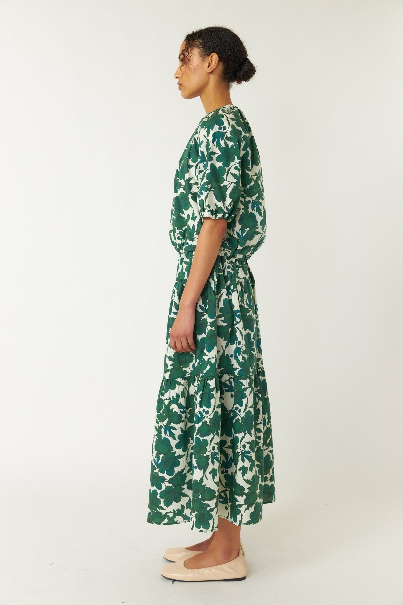 Sylvester | Wild Rose Blouson | Green Rose | Palm Boutique