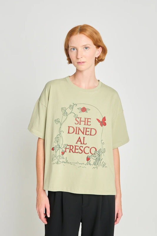 twenty - seven names | Al dente tee | Sage | Palm Boutique