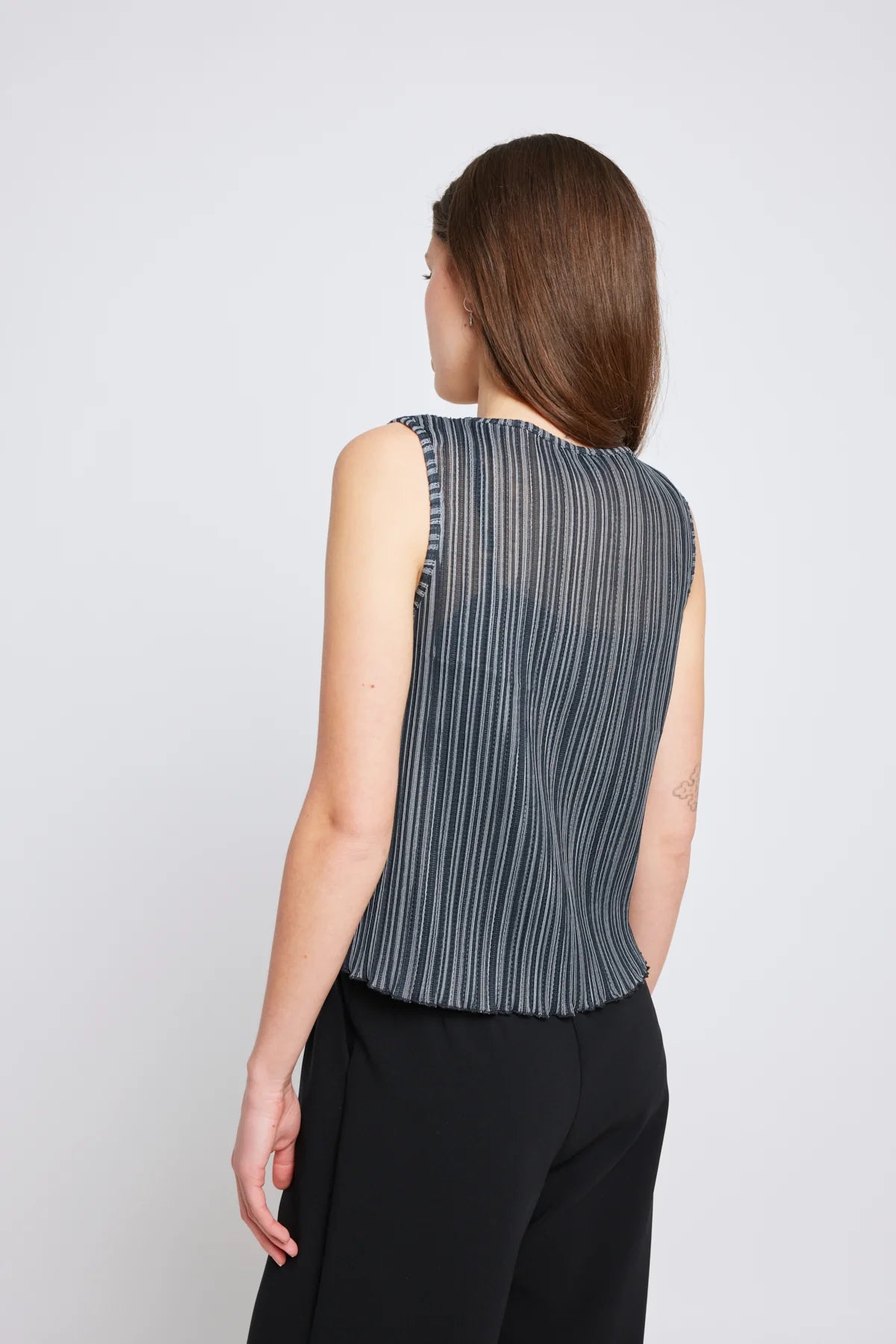 twenty - seven names | All disco no panic top | Black stripe | Palm Boutique