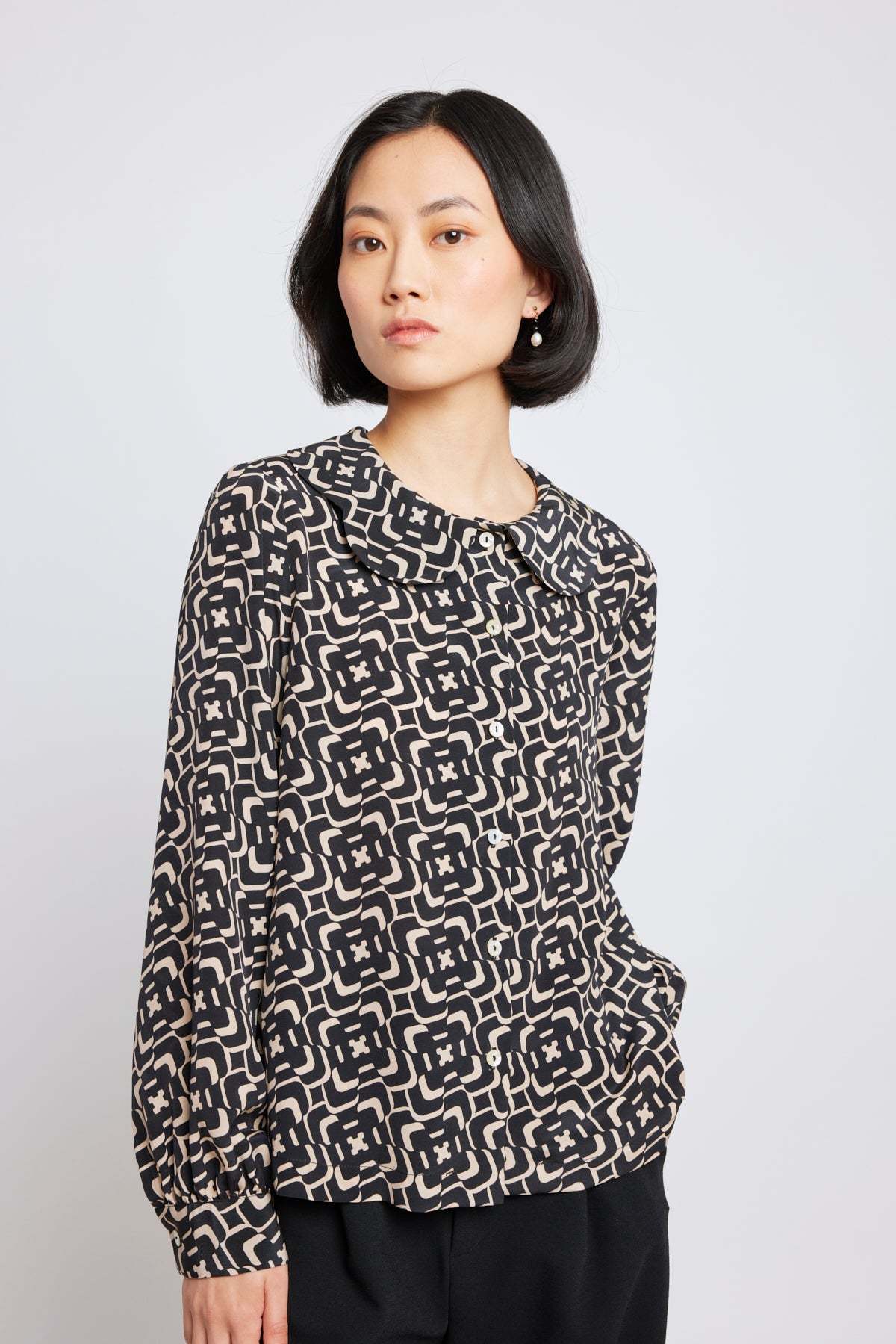 twenty - seven names | Bleachers blouse | Puzzle | Palm Boutique