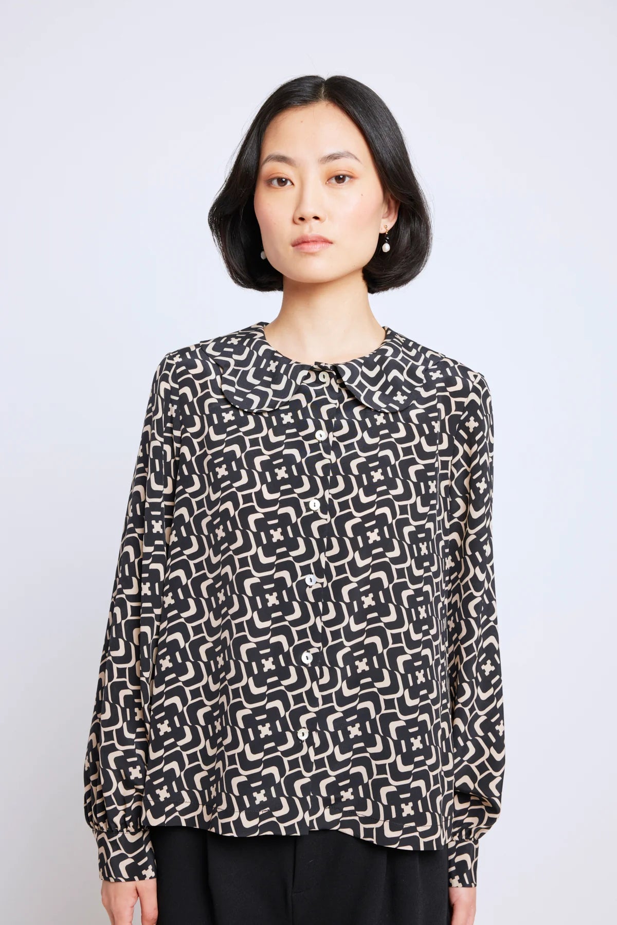twenty - seven names | Bleachers blouse | Puzzle | Palm Boutique