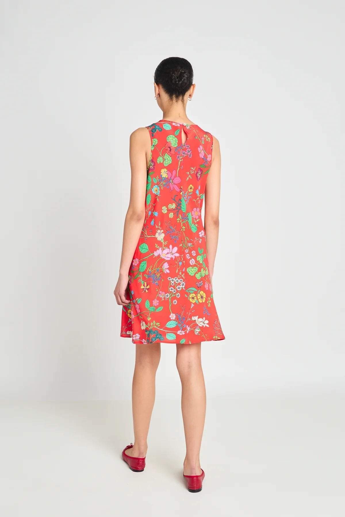twenty - seven names | Butterflies Dress | Red Floral | Palm Boutique