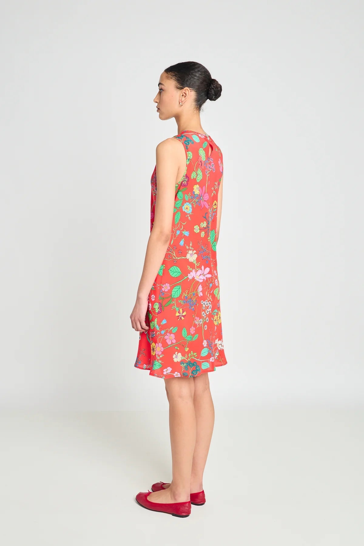 twenty - seven names | Butterflies Dress | Red Floral | Palm Boutique