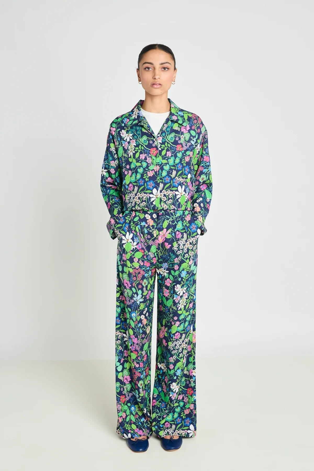 twenty - seven names | Concept Pant | Navy floral | Palm Boutique