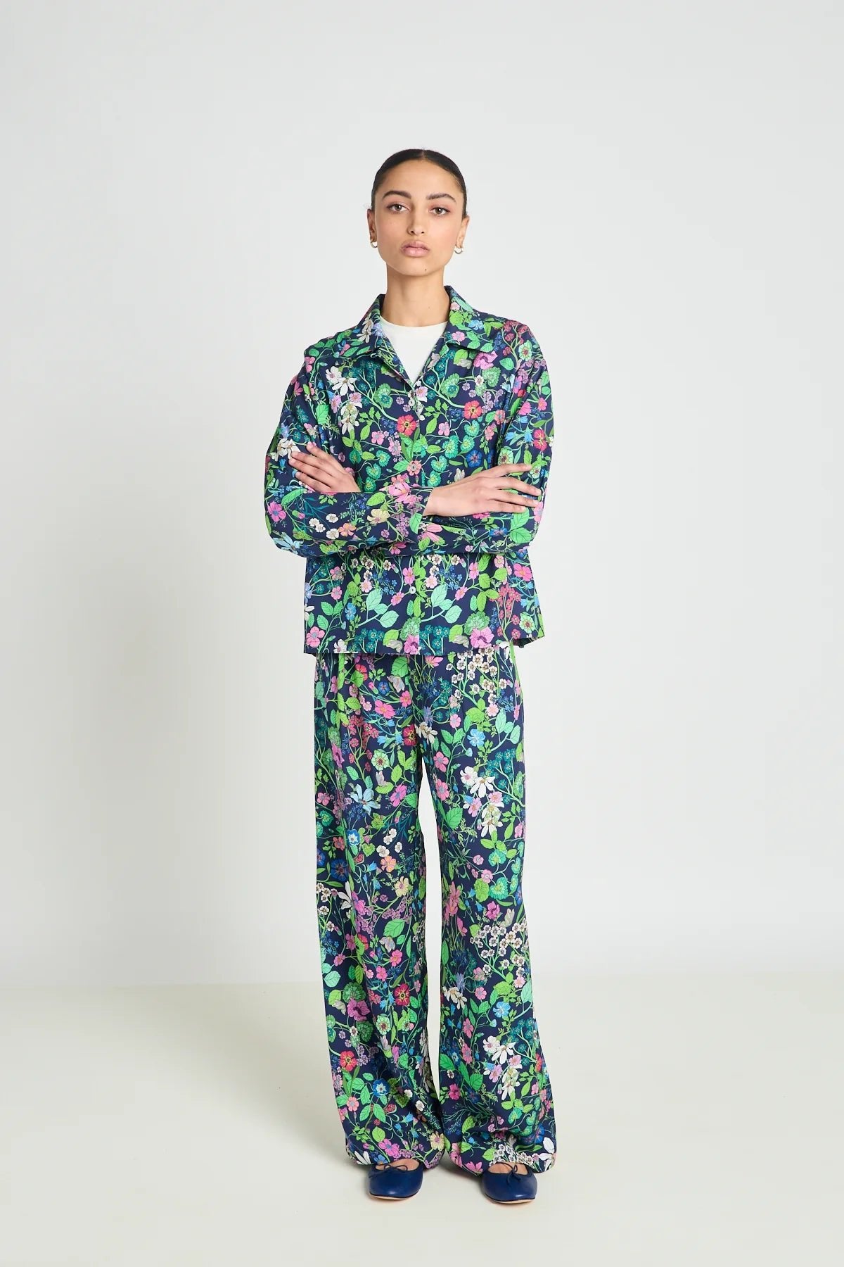 twenty - seven names | Concept Pant | Navy floral | Palm Boutique