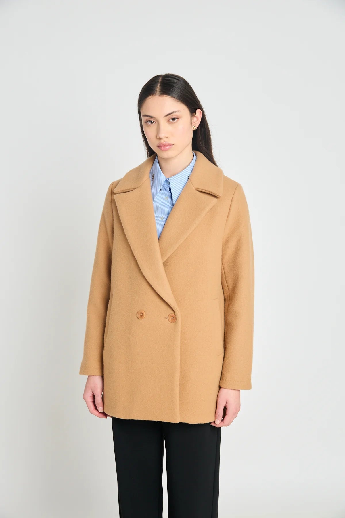 twenty - seven names | Delia Coat | Camel | Palm Boutique
