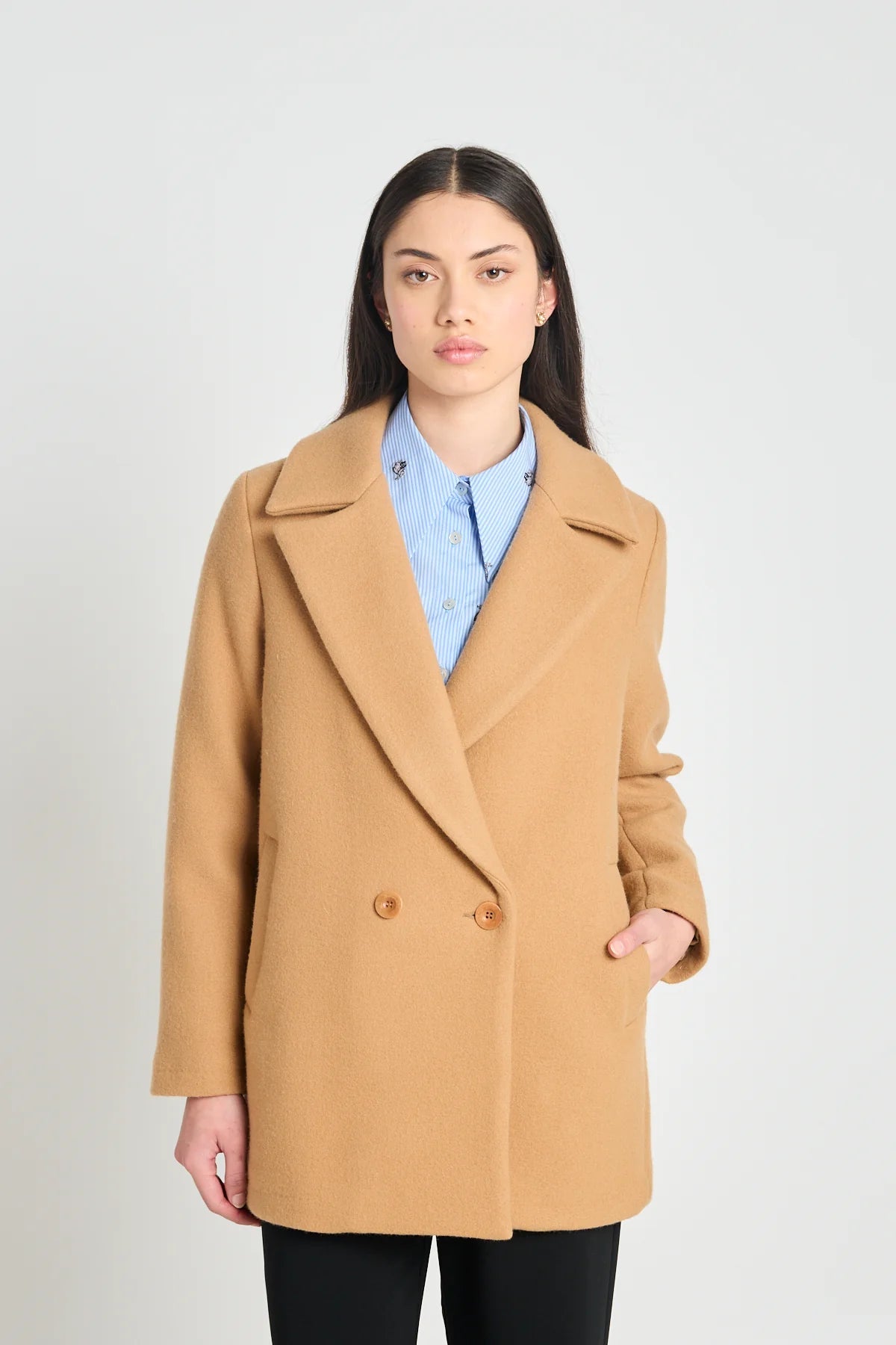 twenty - seven names | Delia Coat | Camel | Palm Boutique