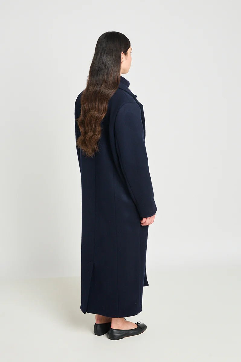 twenty - seven names | Illusions Coat | Navy | Palm Boutique
