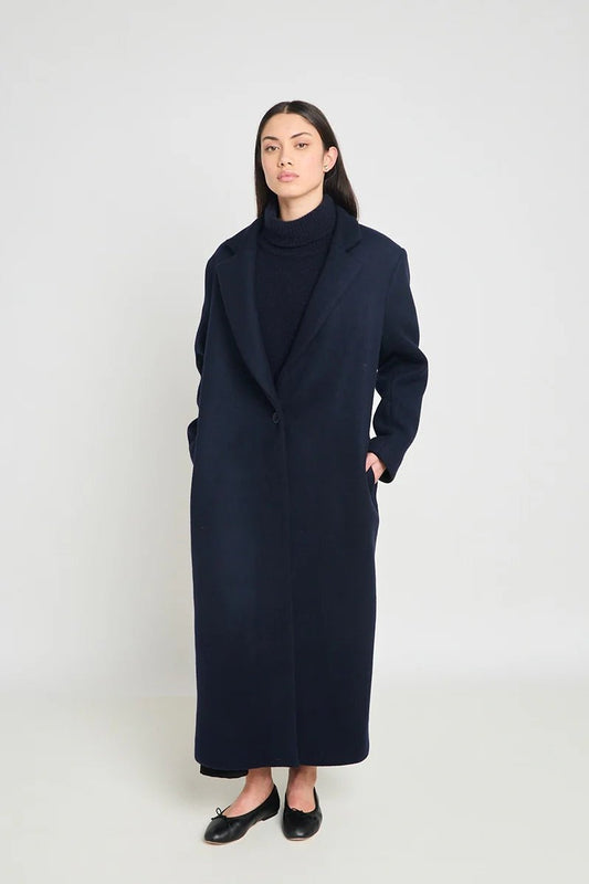 twenty - seven names | Illusions Coat | Navy | Palm Boutique