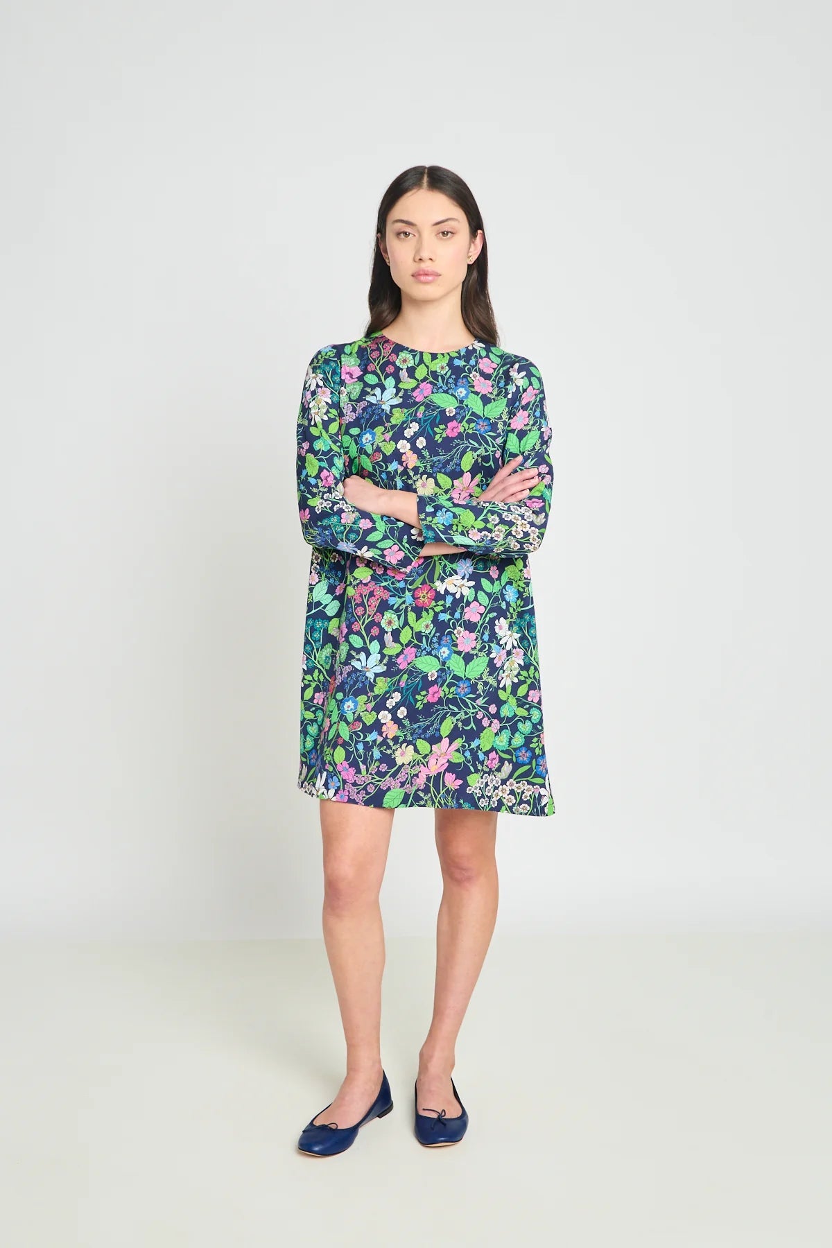 twenty - seven names | Levity Dress | Navy floral | Palm Boutique