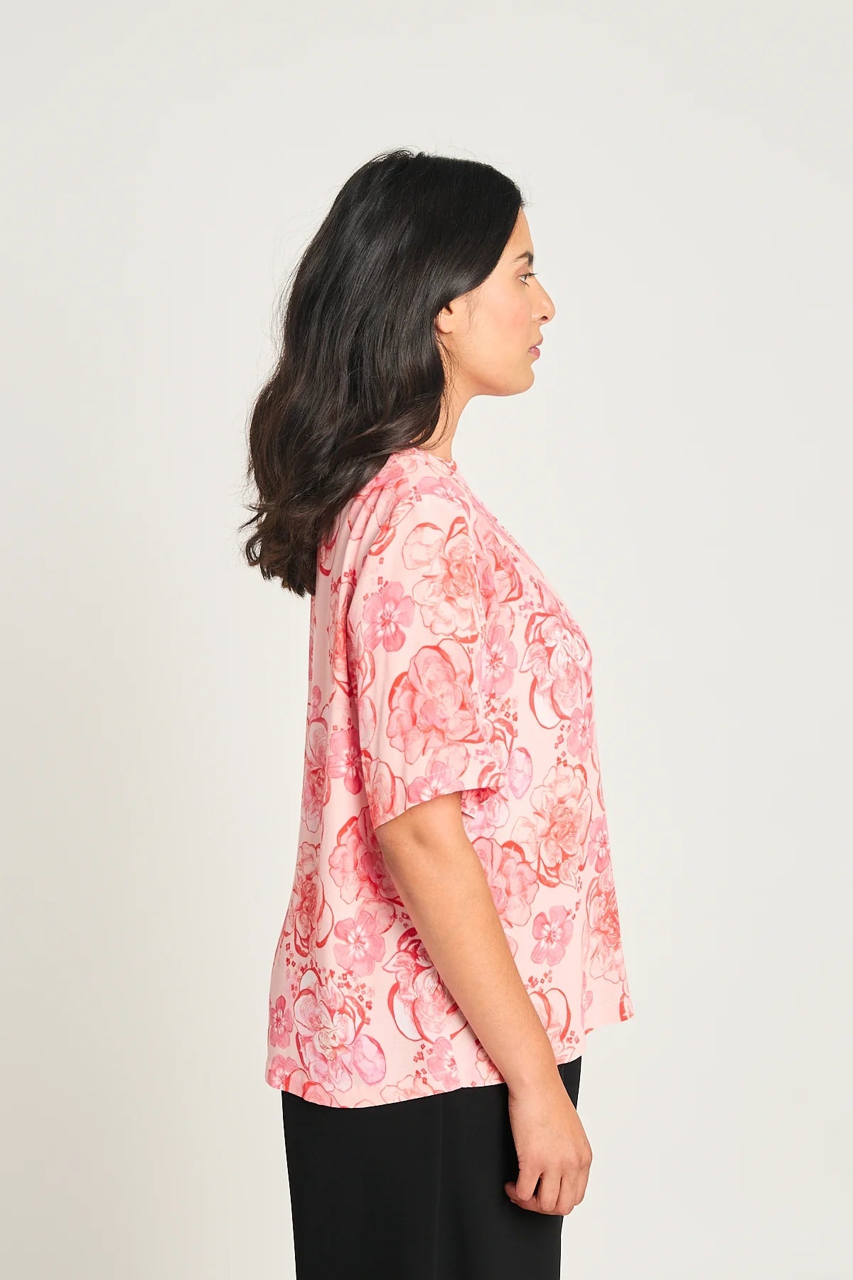 twenty - seven names | Peony tee | Red peony | Palm Boutique