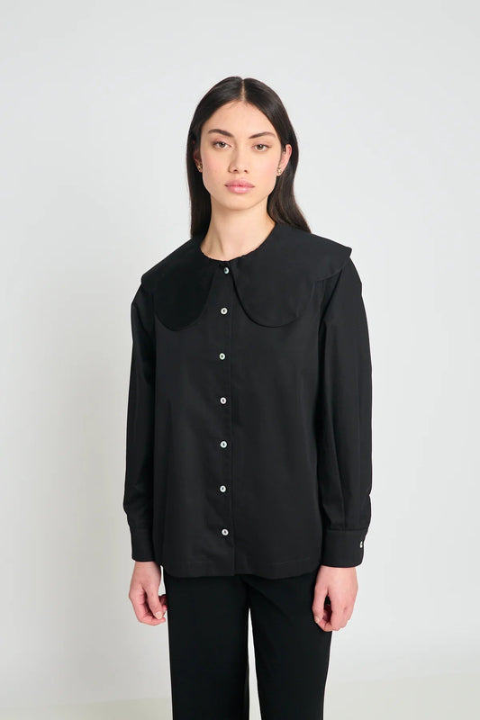twenty - seven names | Prediction Blouse | Black | Palm Boutique