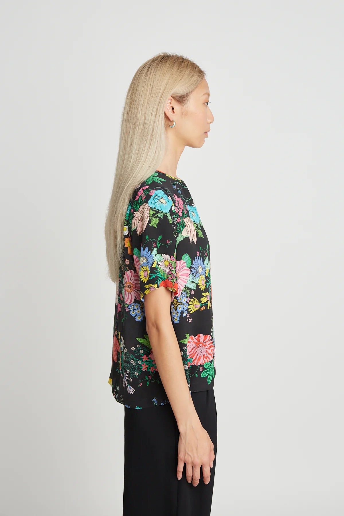 twenty - seven names | Rosamund Tee | Black Floral | Palm Boutique