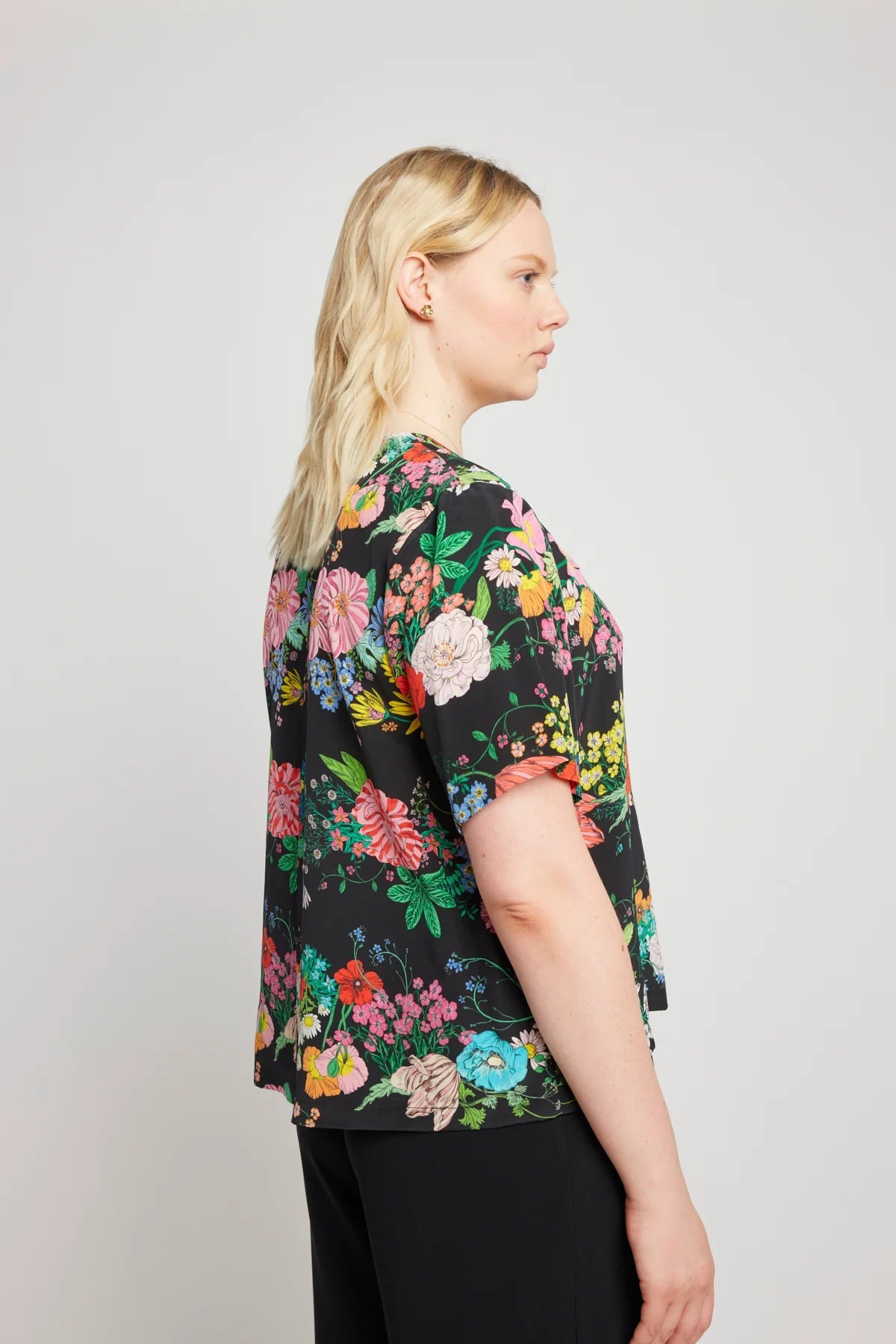 twenty - seven names | Rosamund Tee | Black Floral | Palm Boutique
