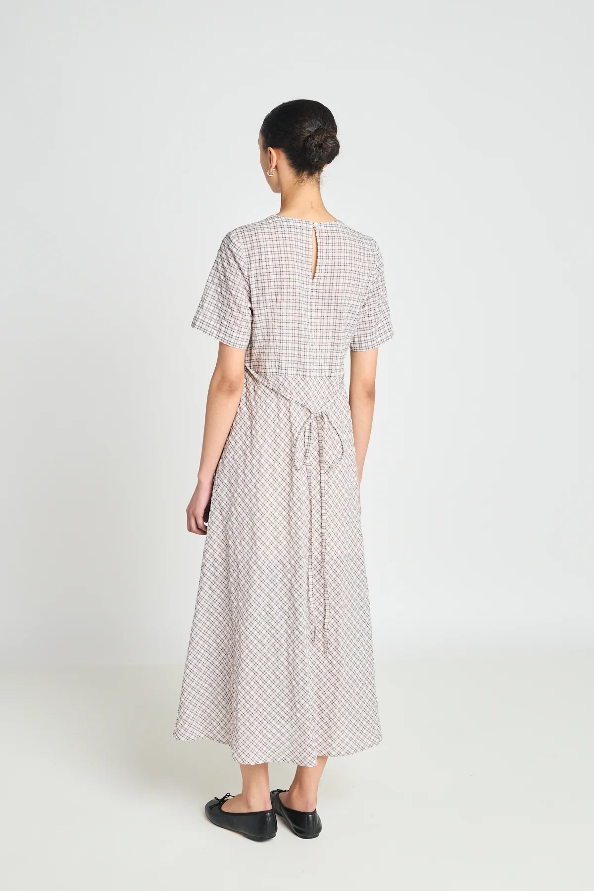 twenty - seven names | Univeral Dress | Pale Pink Check | Palm Boutique