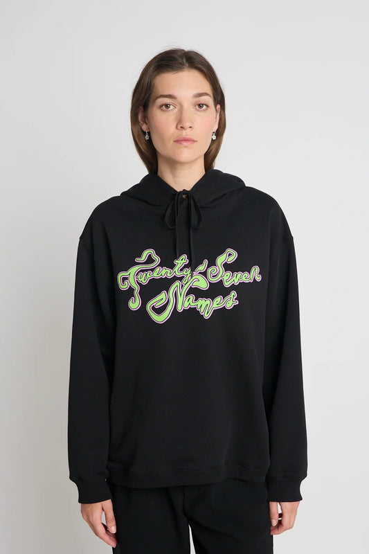twenty-seven names | We were together, I forget the rest Hoodie | Black | Palm Boutique