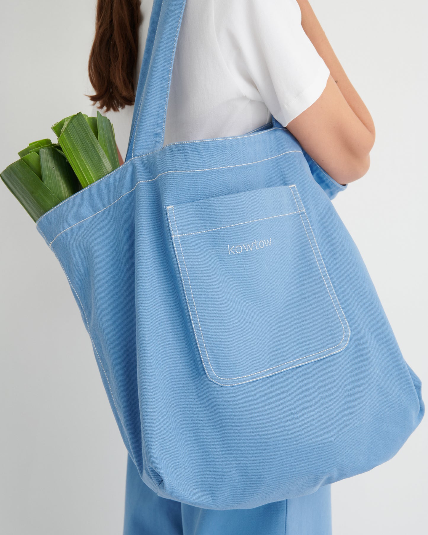 Everyday Tote | Sky Denim
