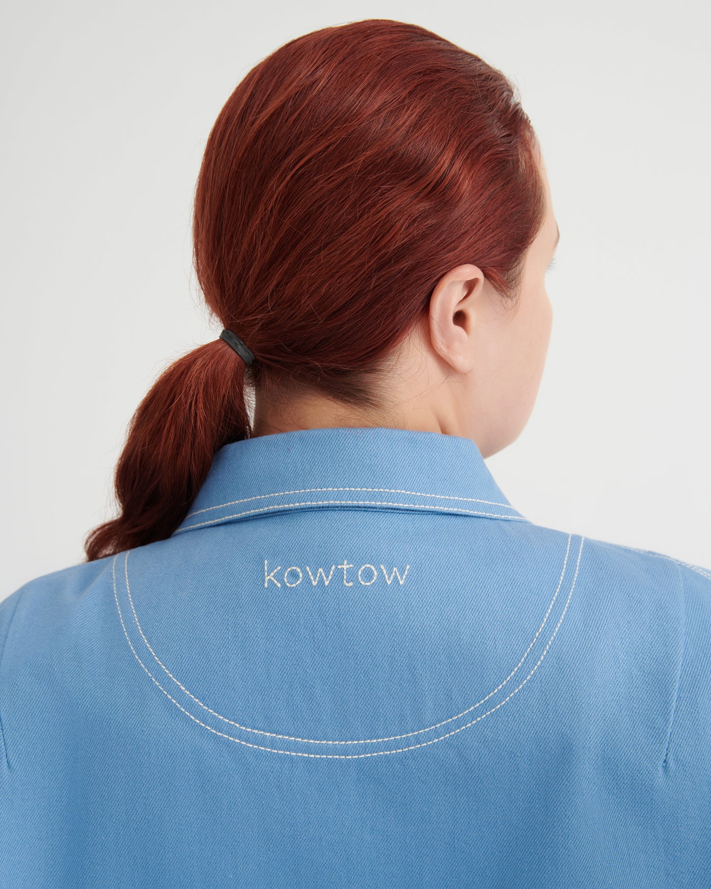 Ava Jacket | Sky Denim