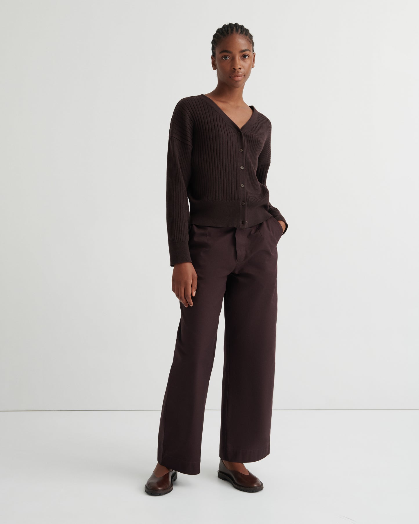 Field Cardigan | Sable