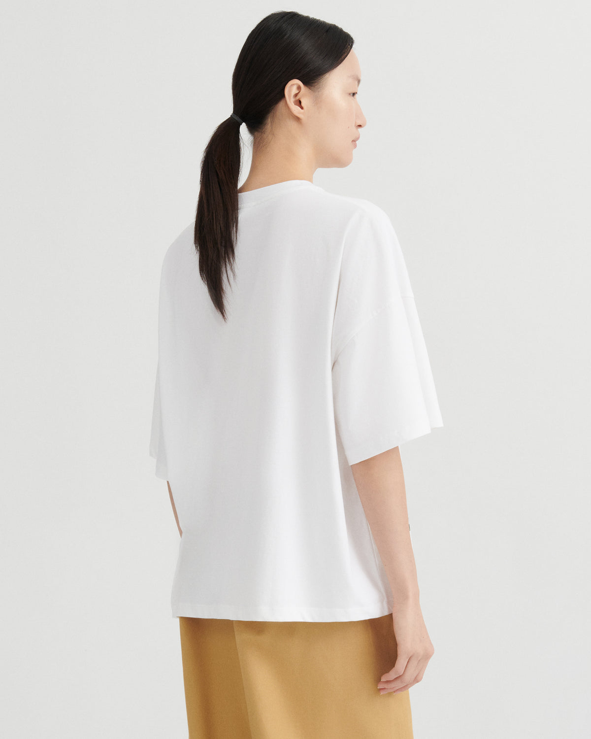 Decoupage Tee | White