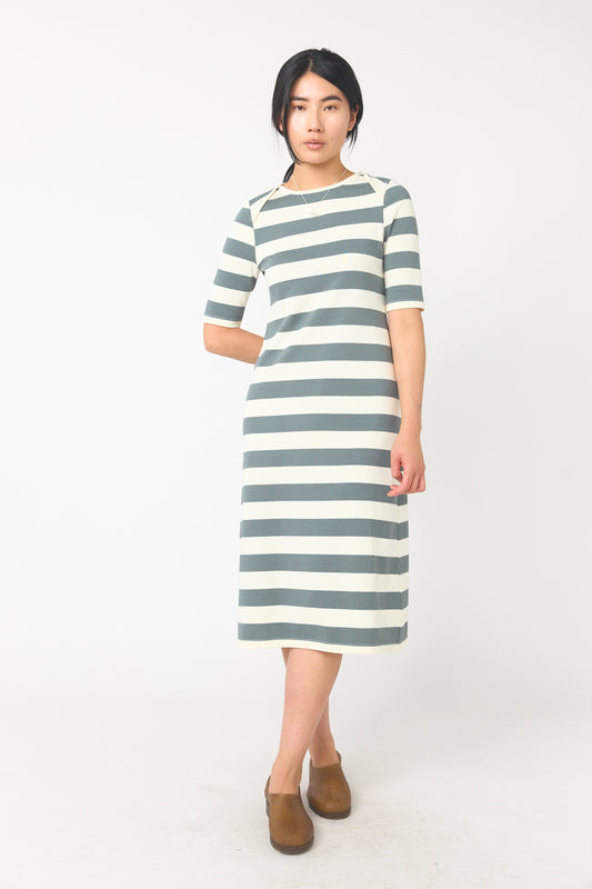 Venetian Dress | Grey Ivory