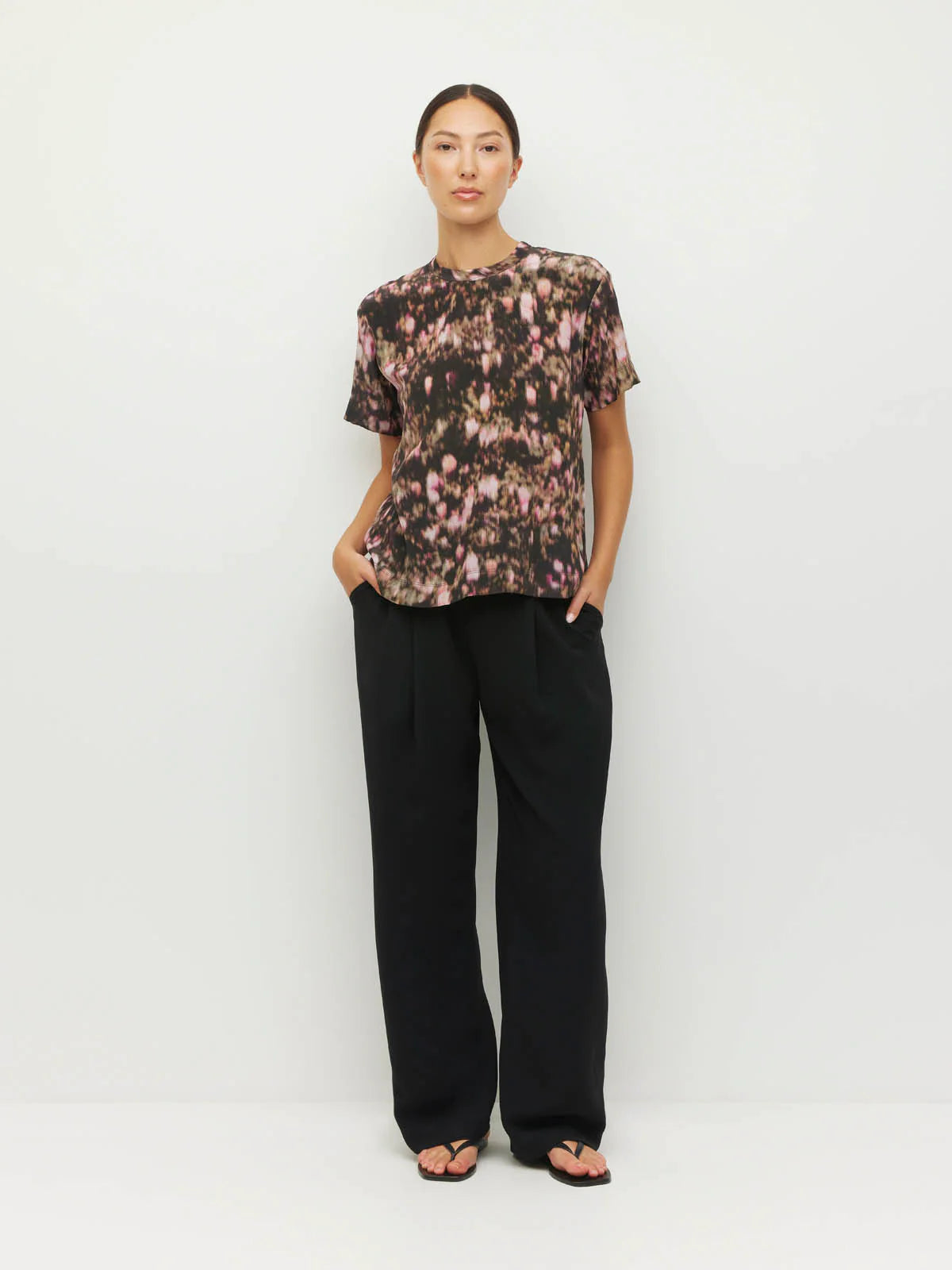 Fancy T (Blush Petals Silk CDC) Soft Camelia