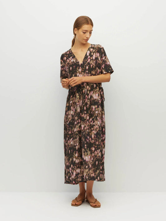 Vima Tunic (Blush Petals Silk CDC) Soft Camelia