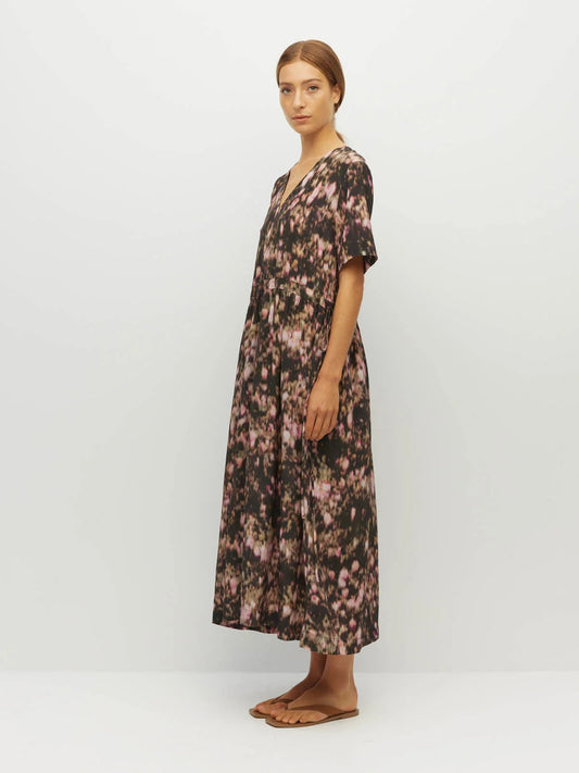 Vima Tunic (Blush Petals Silk CDC) Soft Camelia