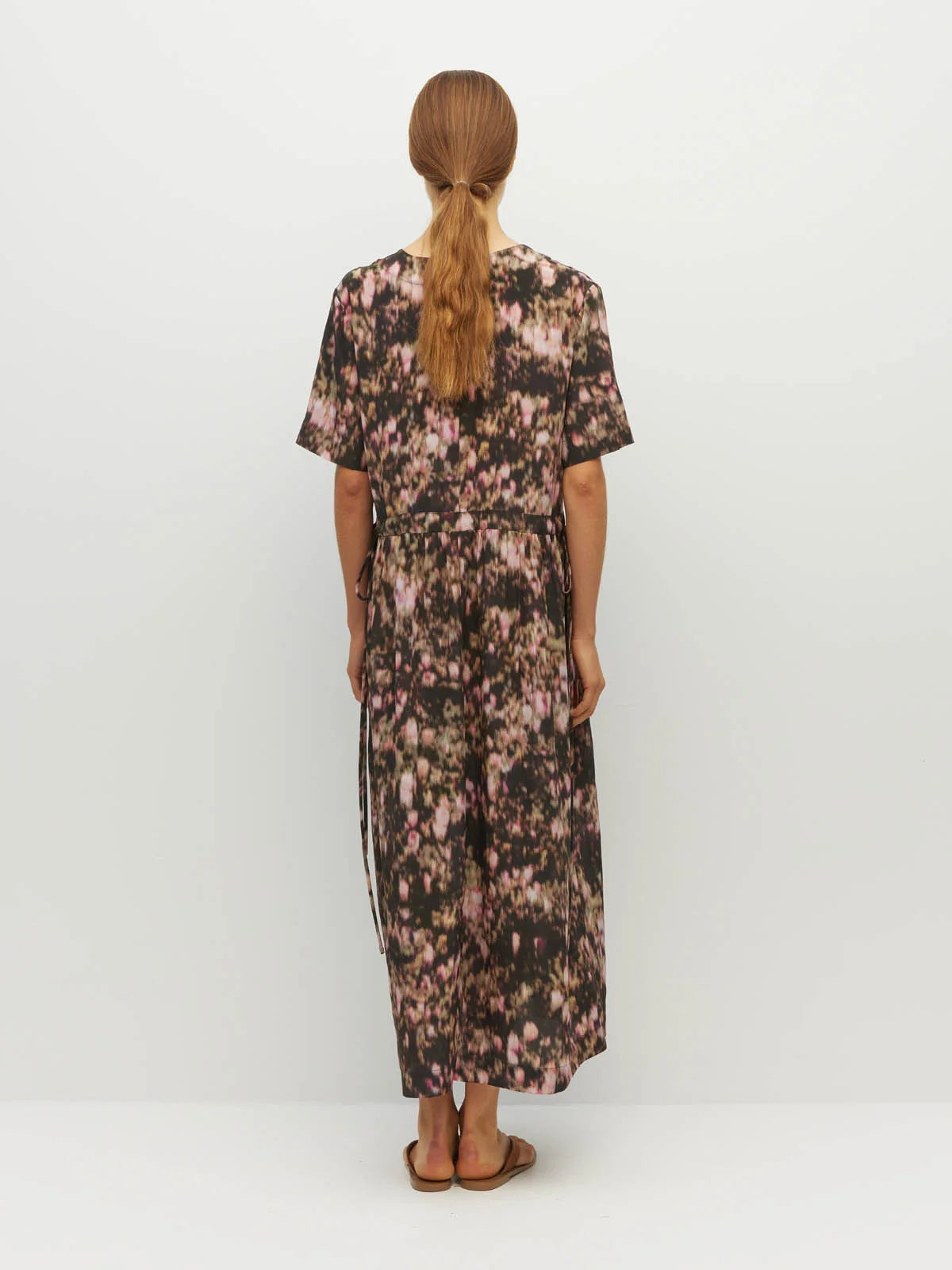 Vima Tunic (Blush Petals Silk CDC) Soft Camelia