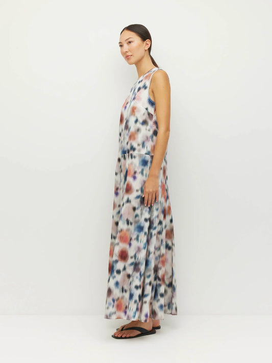 Symi Dress ( Rosette Haze Cotton) Morning Light