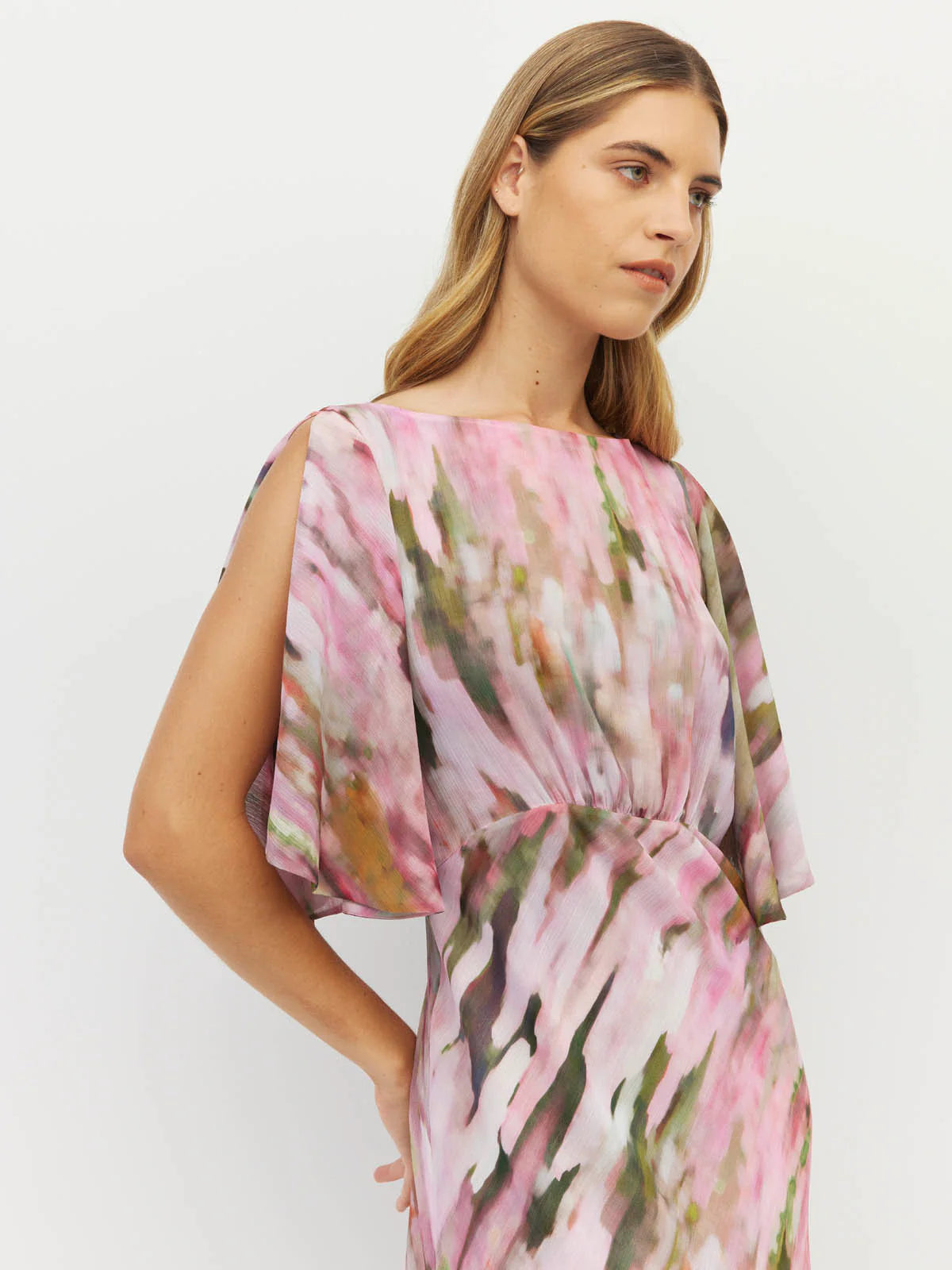 Dahlia Dress ( Summer Daze Crush) Rose Ripple