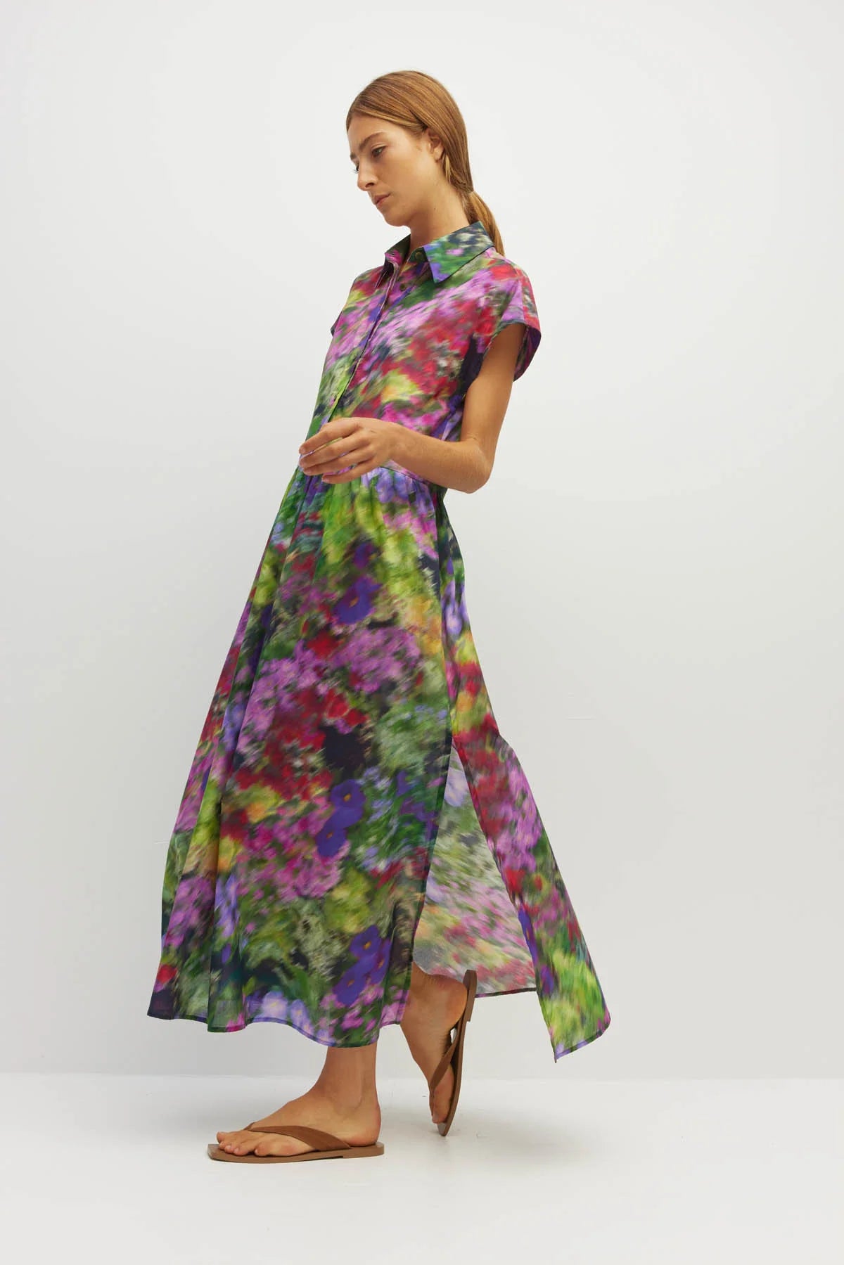 Lenni Dress (Dream In Colour Cotton) Spectra