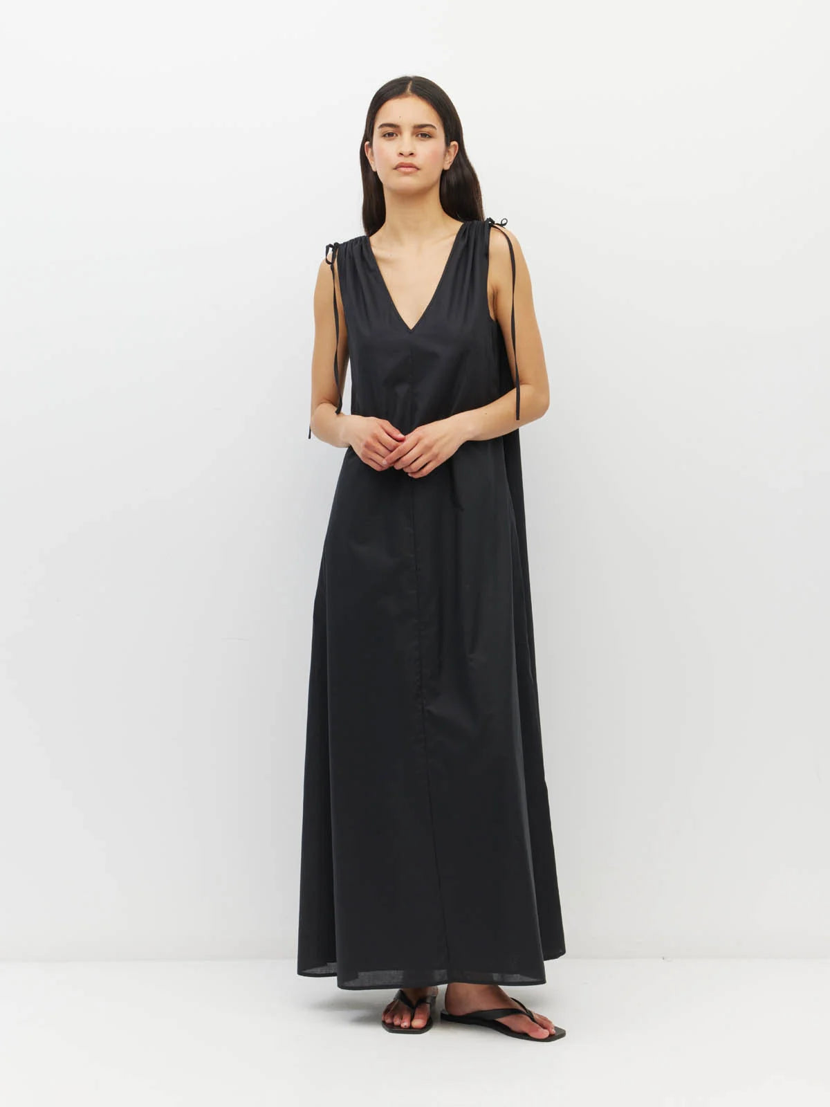 Tulia Dress (Resort Cotton) Black