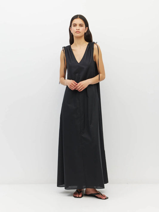 Tulia Dress (Resort Cotton) Black