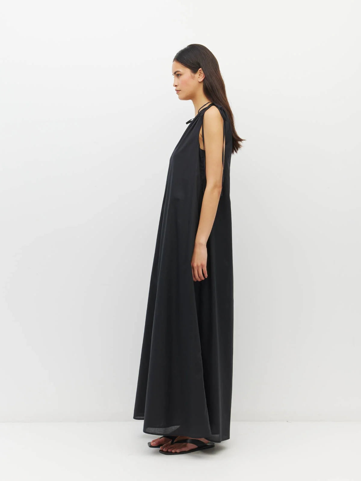Tulia Dress (Resort Cotton) Black