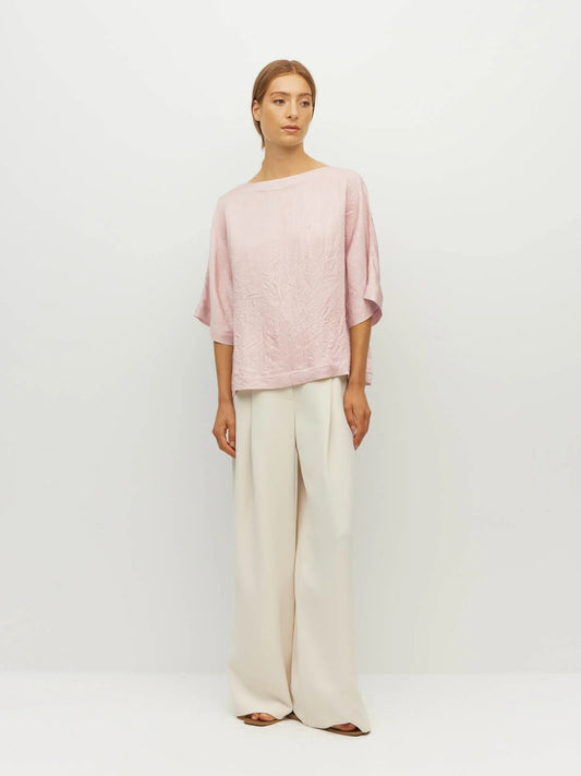 Nami T (Soft Matte Satin) Pale Pink Crush