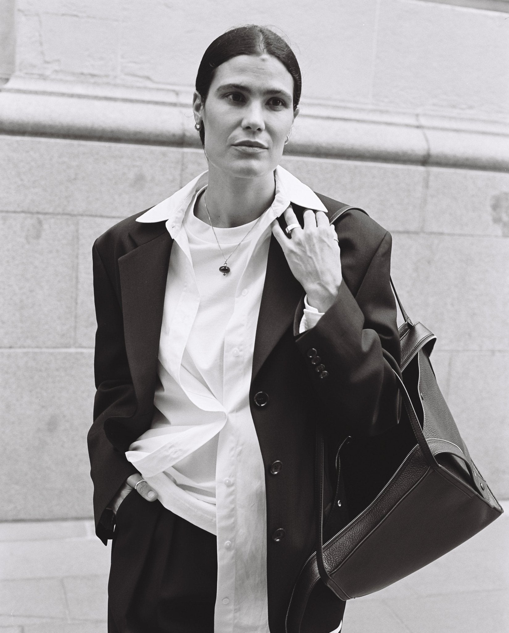 Yu Mei | Claudia Tote | Black | Palm Boutique