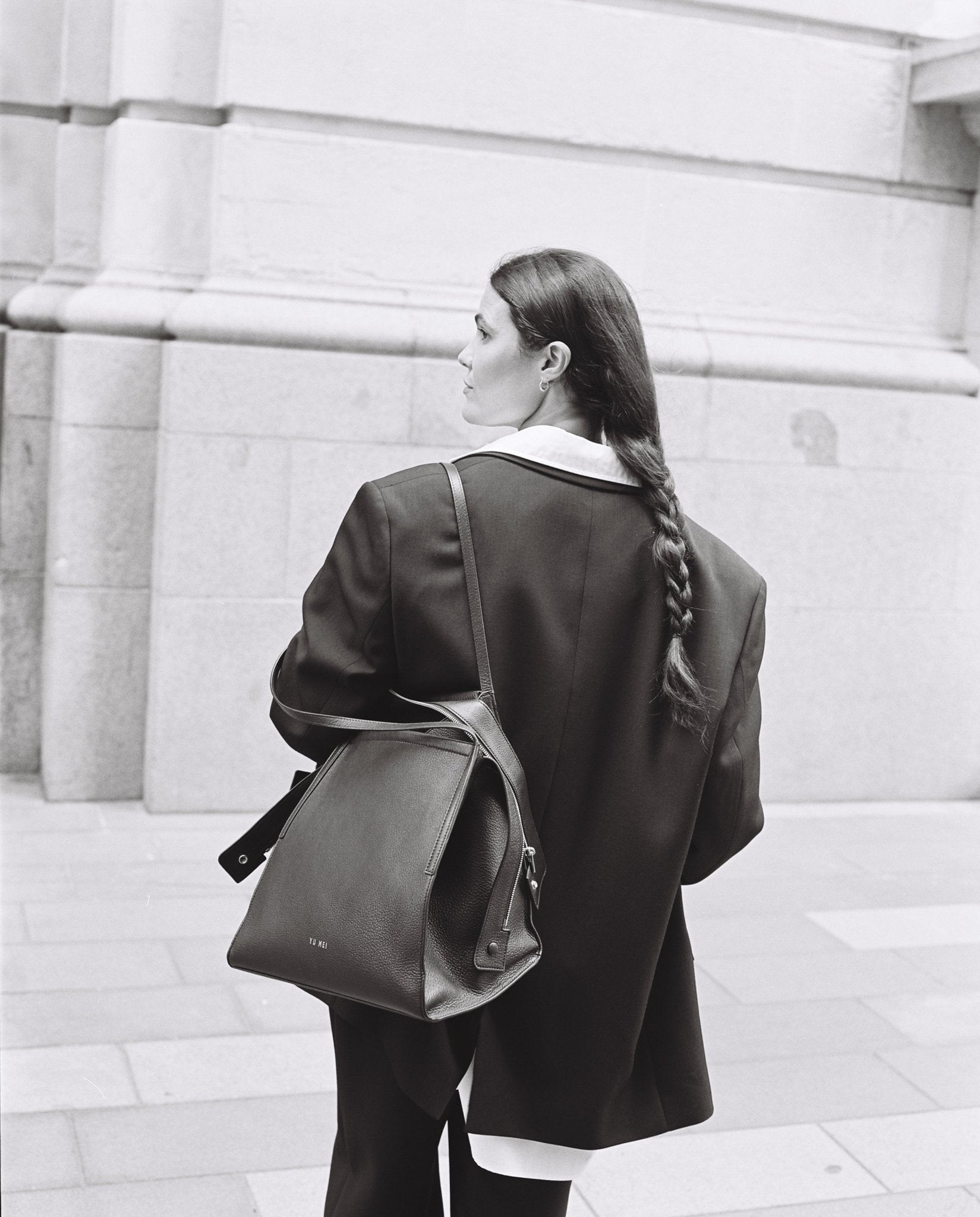 Yu Mei | Claudia Tote | Black | Palm Boutique