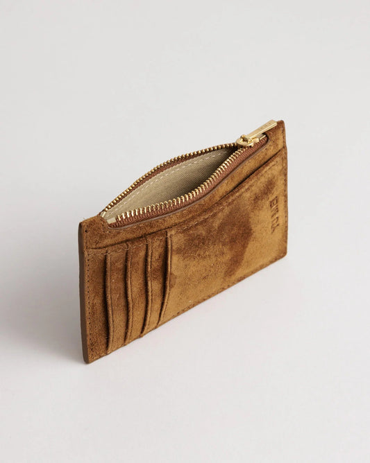 Yu Mei | Frank Cardholder | Cork Suede | Palm Boutique