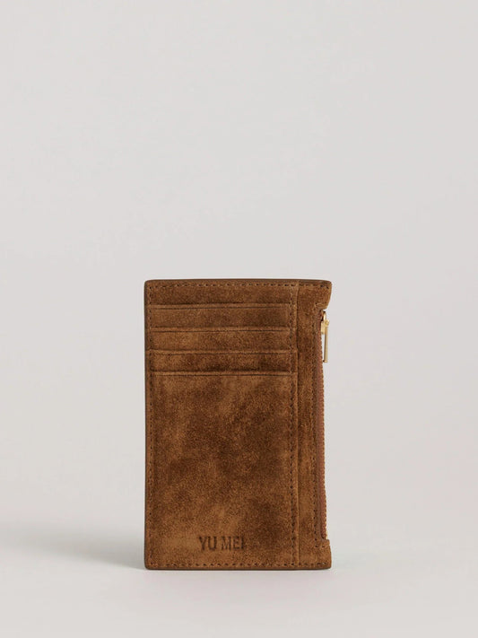 Yu Mei | Frank Cardholder | Cork Suede | Palm Boutique