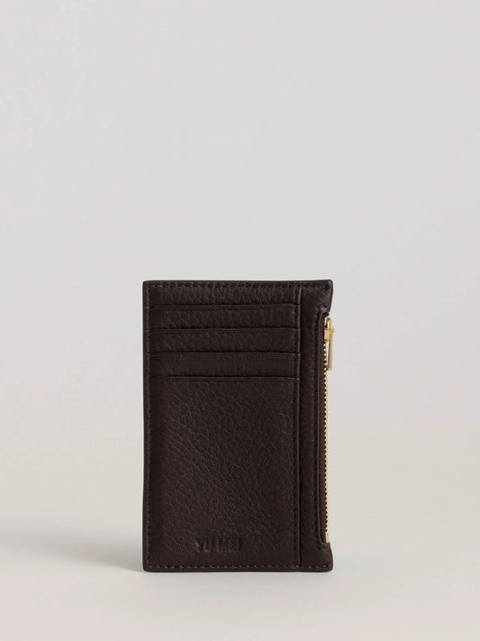 Yu Mei | Frank Cardholder | Molasses Deer Nappa | Palm Boutique