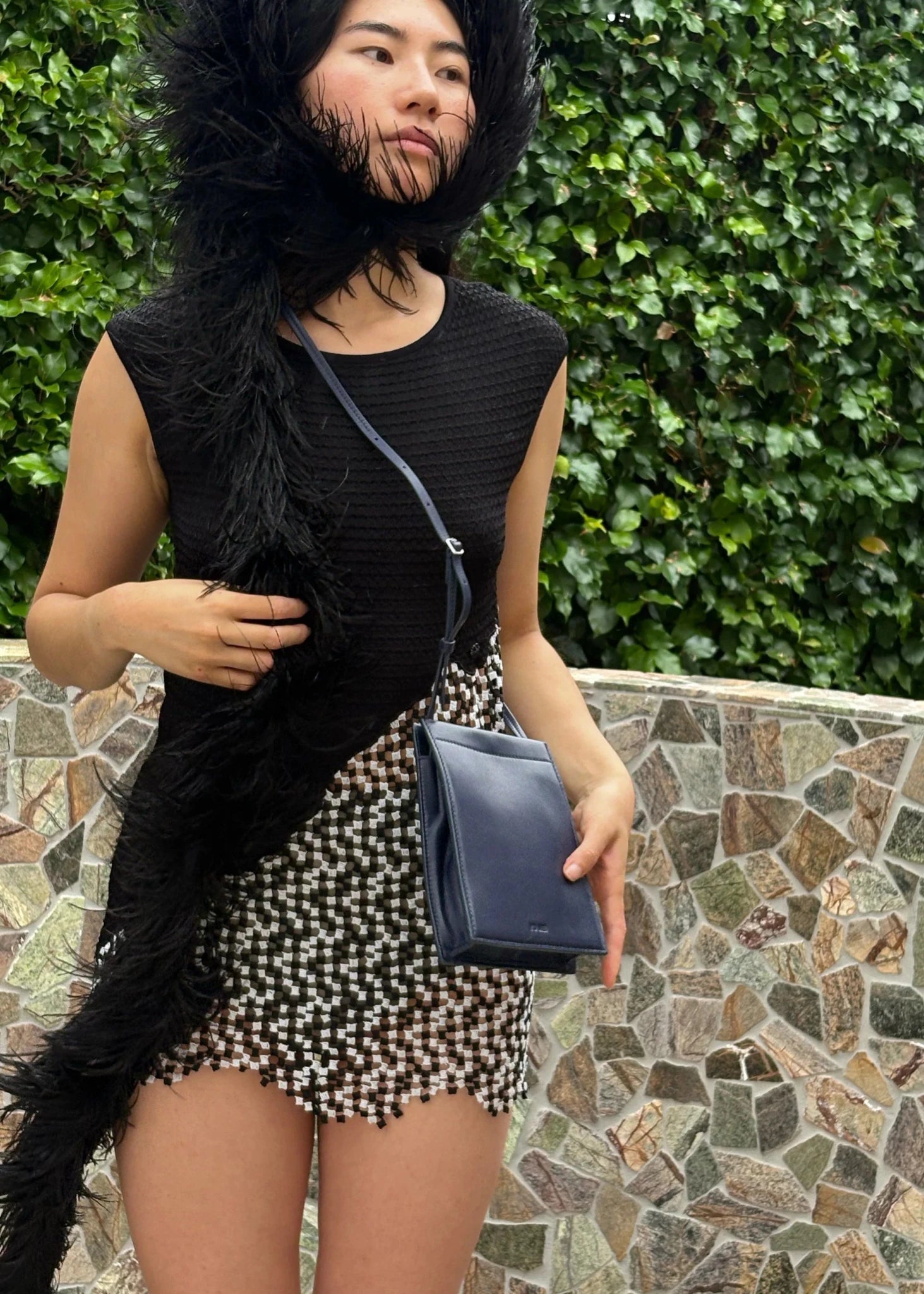 Yu Mei | Georgie Bag | Eclipse Navy | Palm Boutique