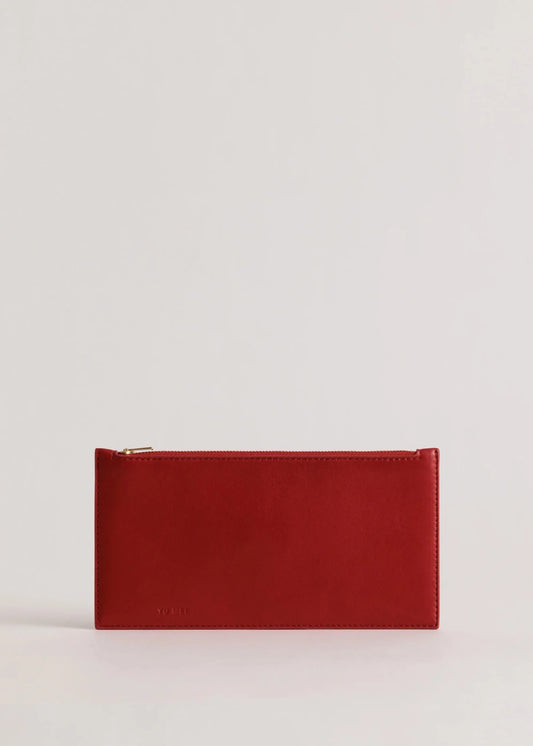 Yu Mei | Hannah Envelope | Lobster Red | Palm Boutique