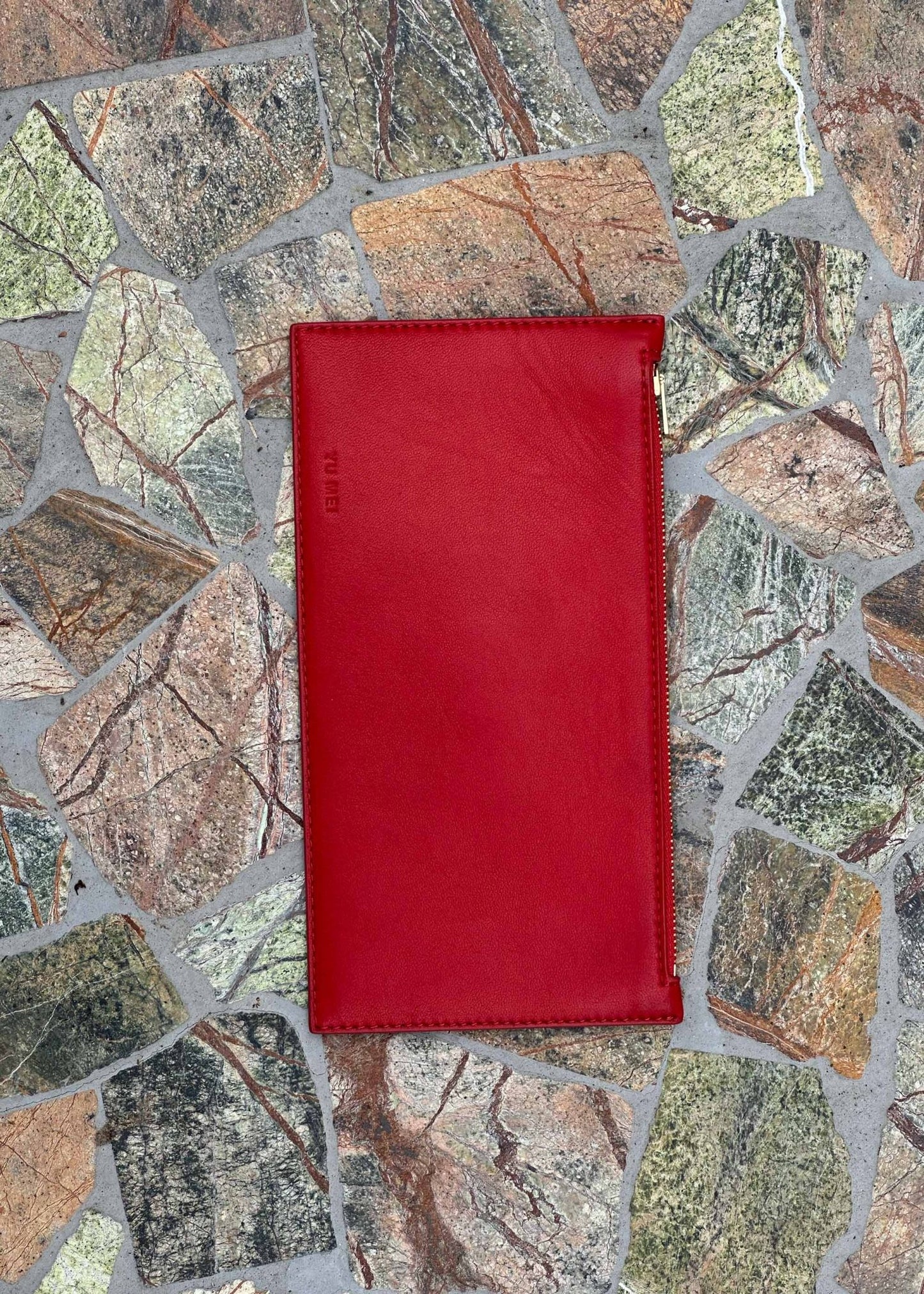 Yu Mei | Hannah Envelope | Lobster Red | Palm Boutique