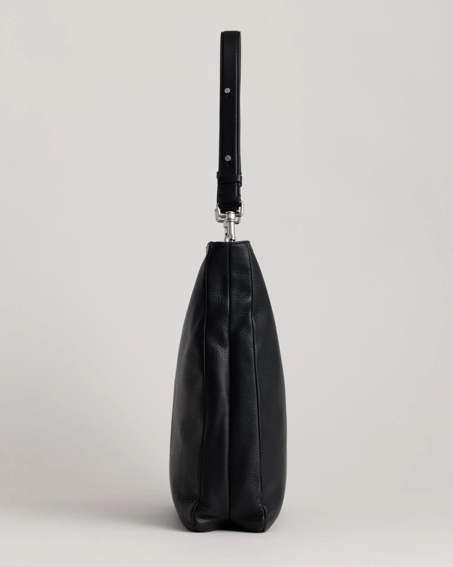Yu Mei | Jane Bag | Black Deer Nappa with Silver Hardware | Palm Boutique