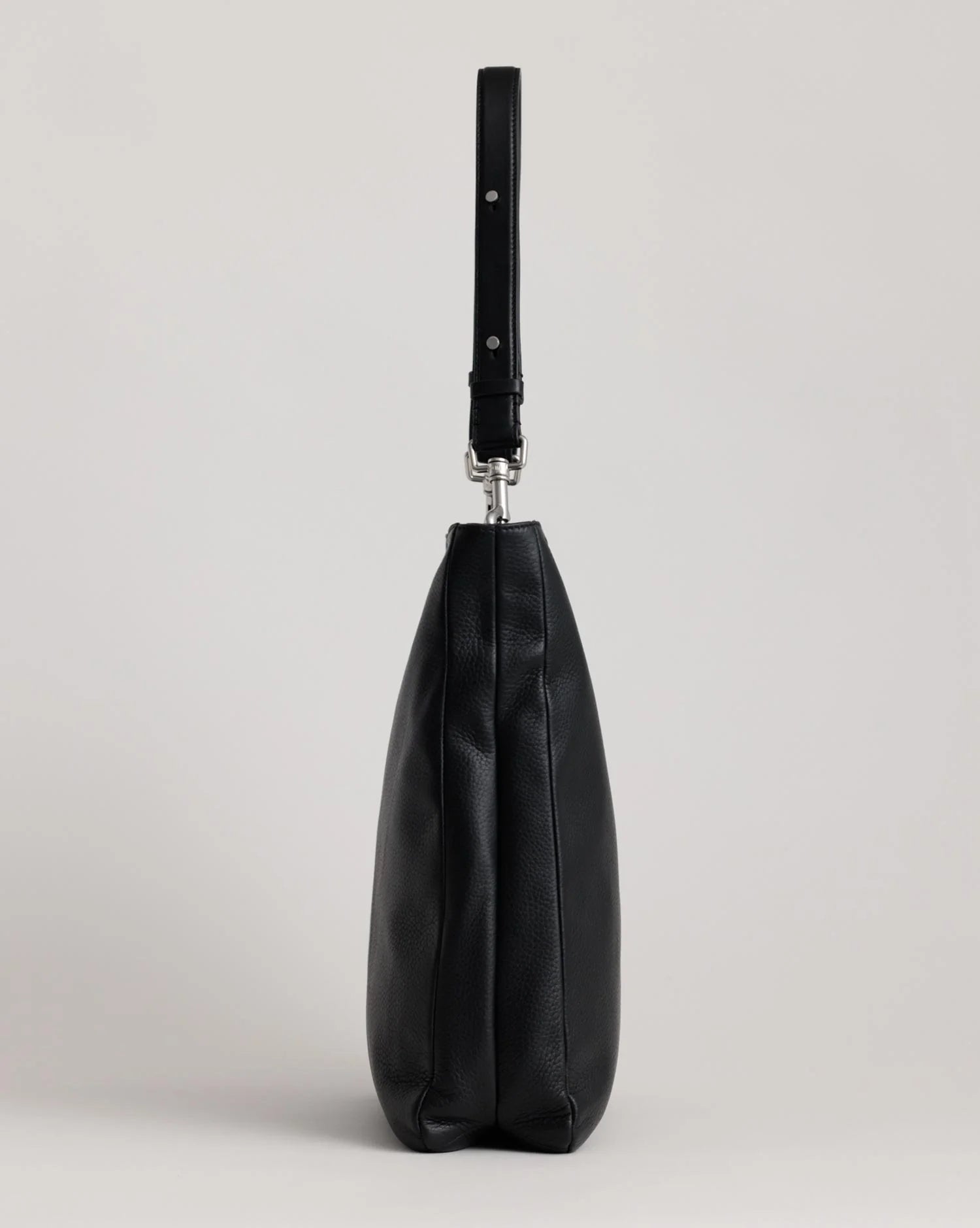 Yu Mei | Jane Bag | Black Deer Nappa with Silver Hardware | Palm Boutique