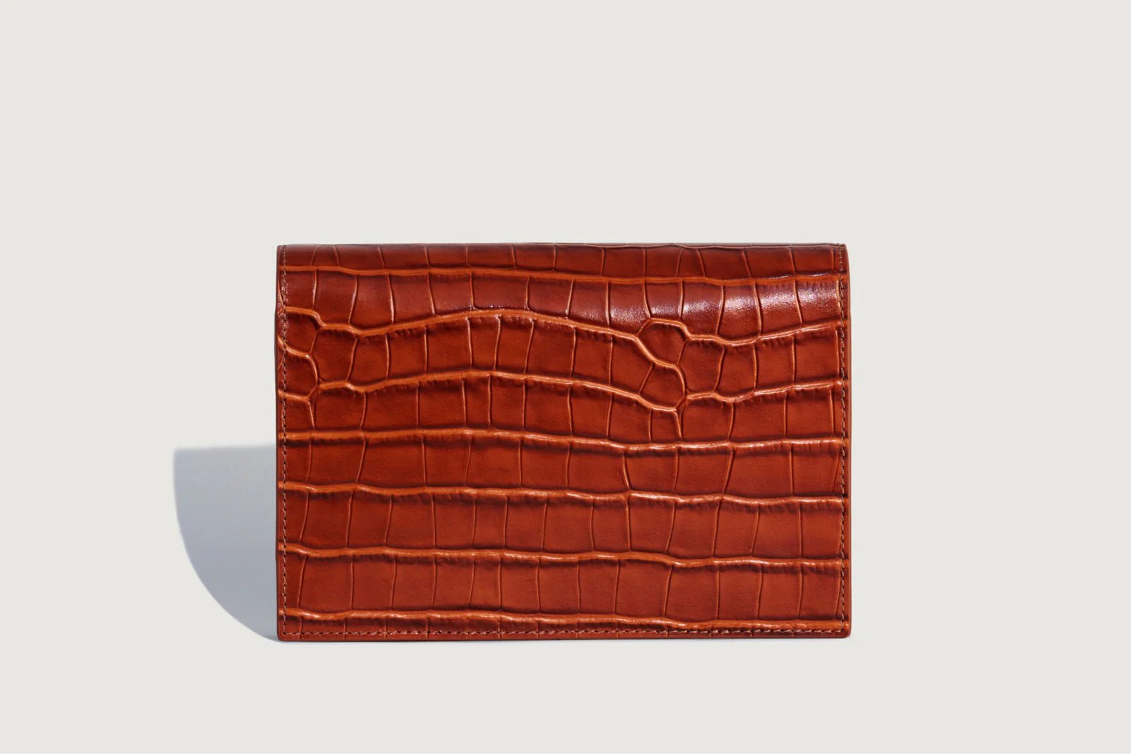 Yu Mei | Suki Clutch | Apricot Croc | Palm Boutique