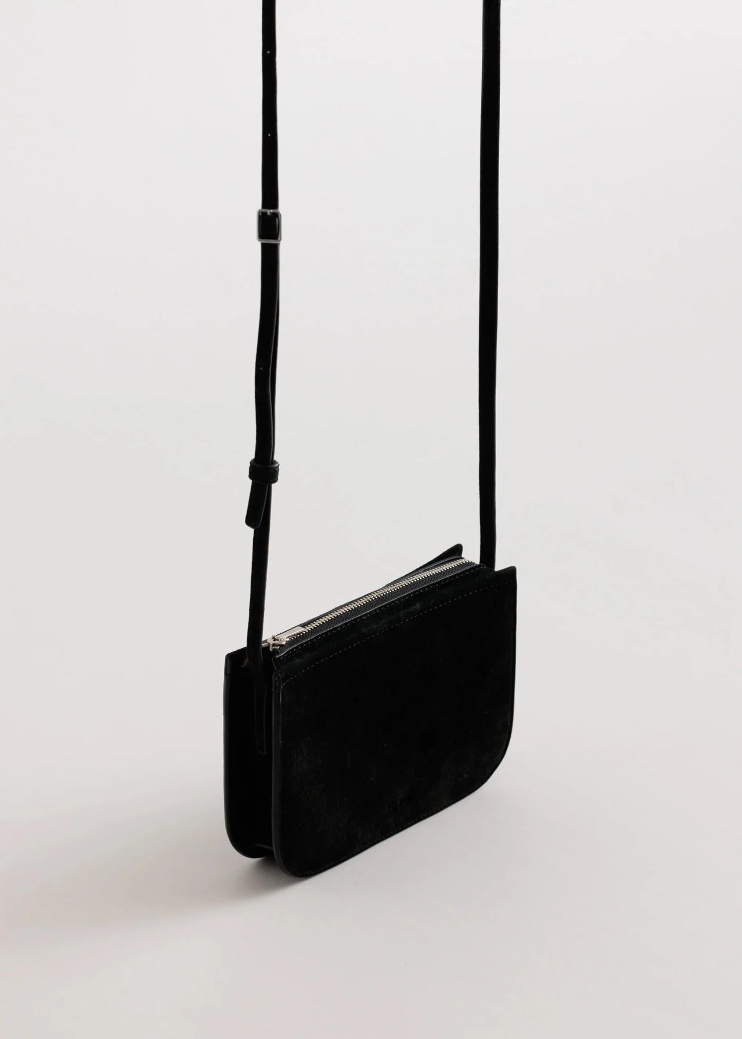 Yu Mei | Vi Bag | Black Suede | Palm Boutique