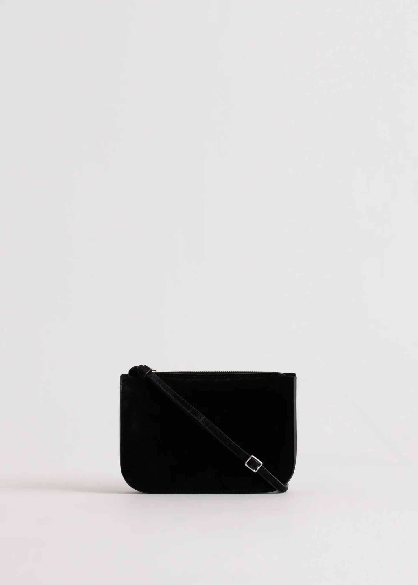 Yu Mei | Vi Bag | Black Suede | Palm Boutique
