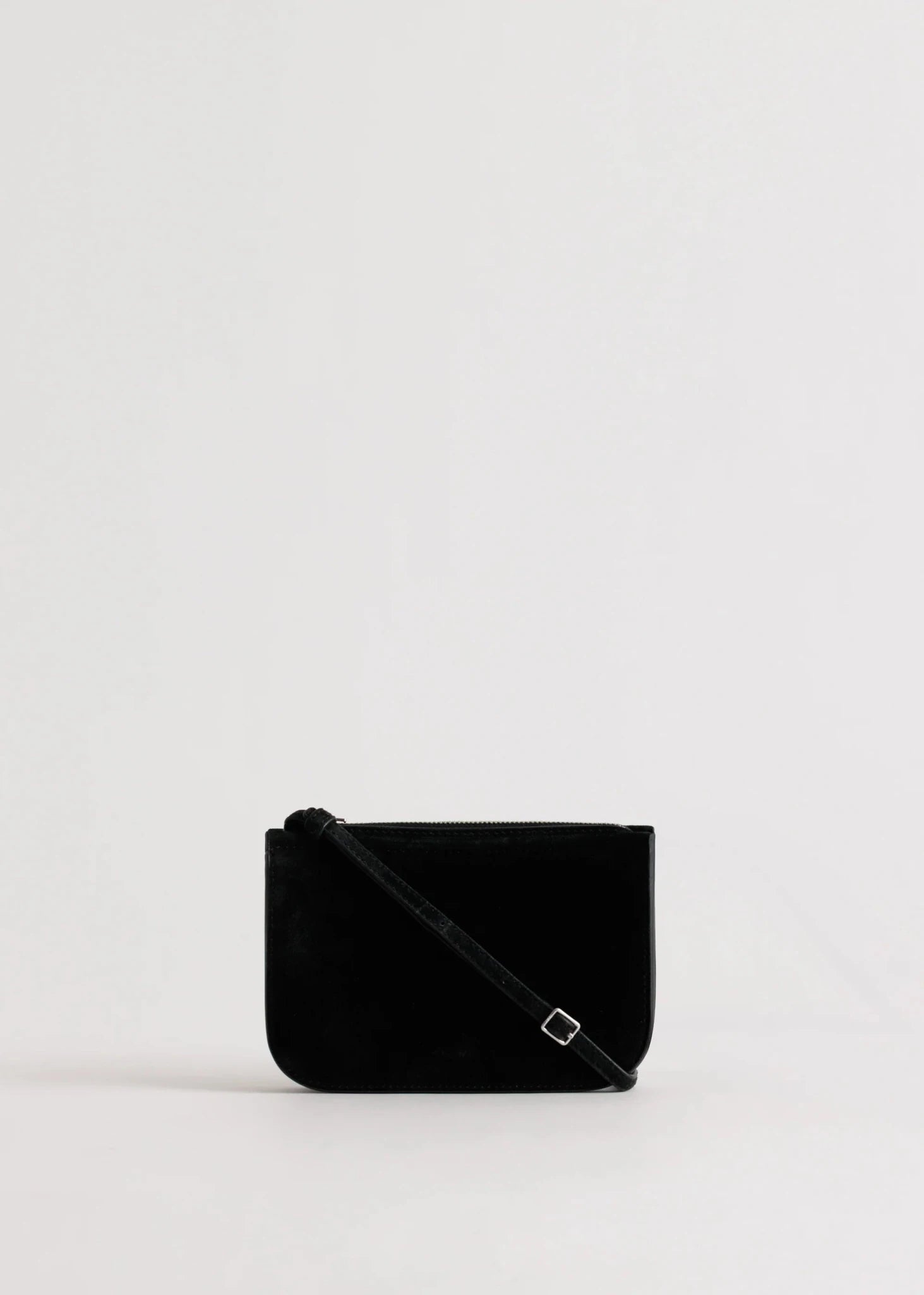 Yu Mei | Vi Bag | Black Suede | Palm Boutique